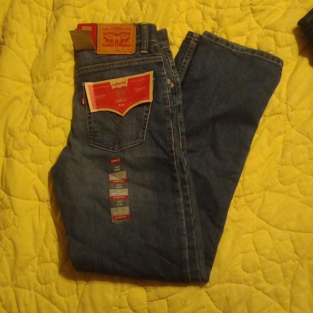 Levi's New with tags 511 slim stretch size 14 regular